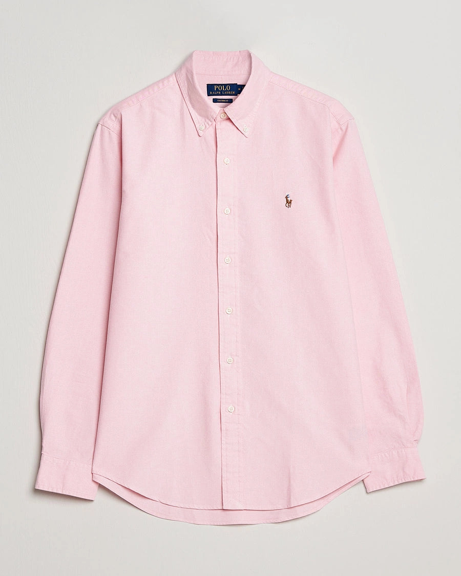 Ralph Lauren Custom Fit Oxford Shirt Pink