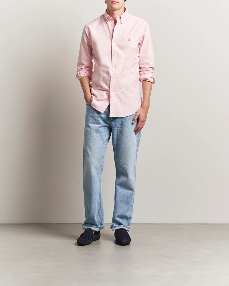 Ralph Lauren Custom Fit Oxford Shirt Pink
