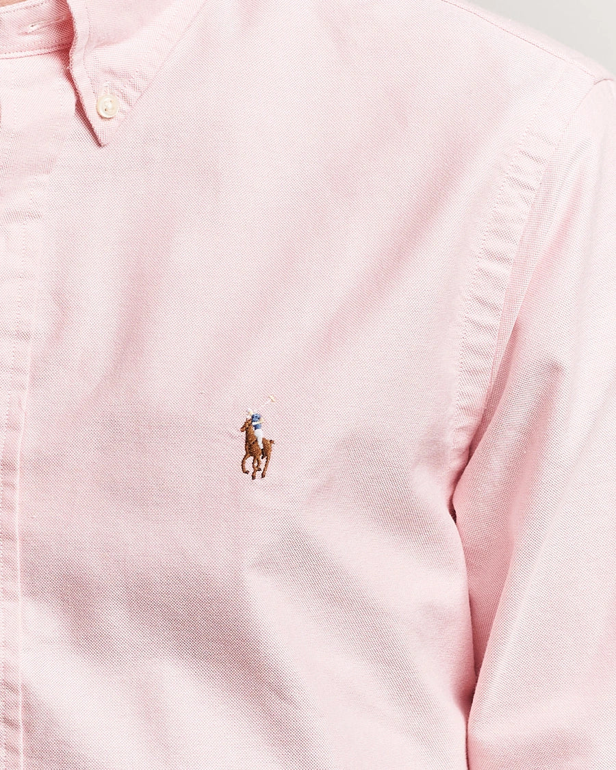 Ralph Lauren Custom Fit Oxford Shirt Pink