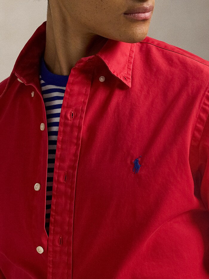 Ralph Lauren Red Oxford Shirt