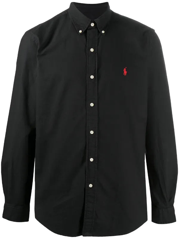 Ralph Lauren Black Oxford Cotton Shirt