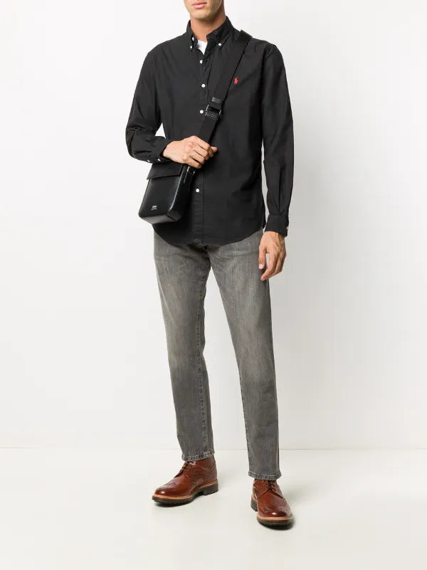 Ralph Lauren Black Oxford Cotton Shirt