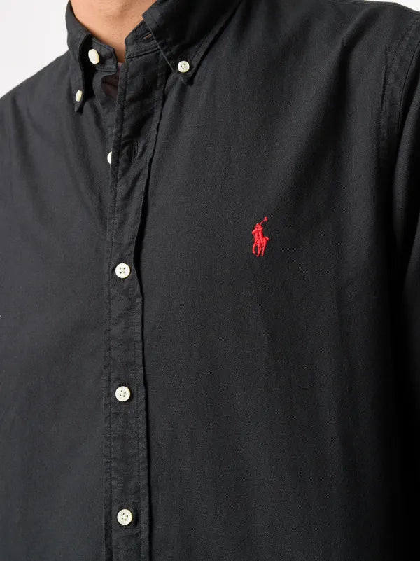 Ralph Lauren Black Oxford Cotton Shirt