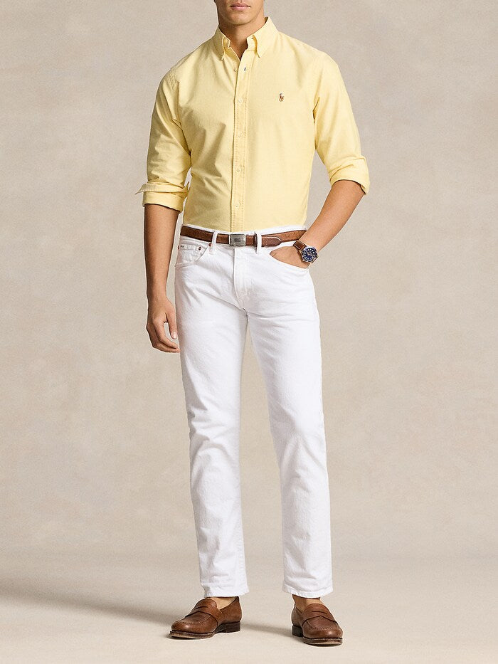 Ralph Lauren Yellow Oxford Cotton Shirt
