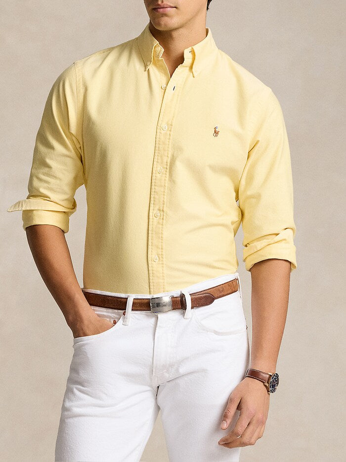 Ralph Lauren Yellow Oxford Cotton Shirt