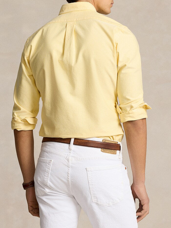 Ralph Lauren Yellow Oxford Cotton Shirt