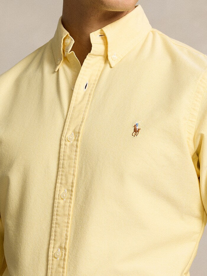 Ralph Lauren Yellow Oxford Cotton Shirt