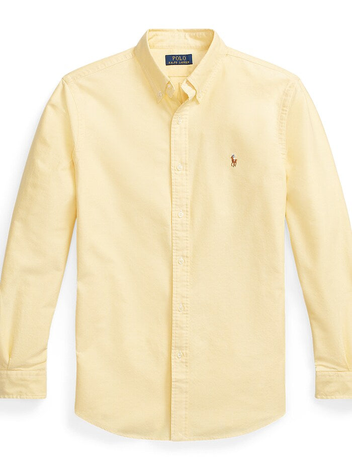 Ralph Lauren Yellow Oxford Cotton Shirt