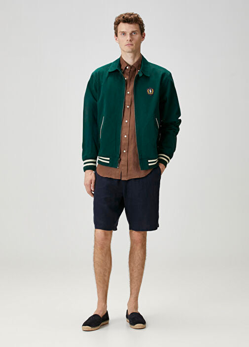 Ralph Lauren Brown Linen Shirt