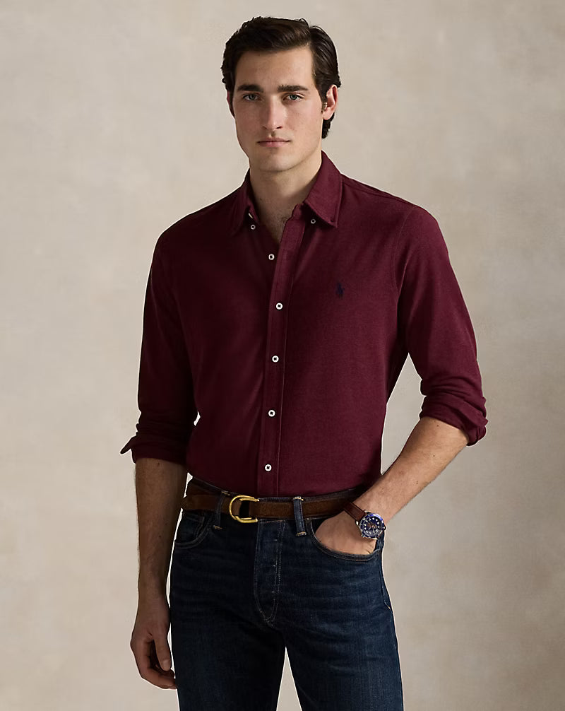 RL POLO Orignal Wine Shirt